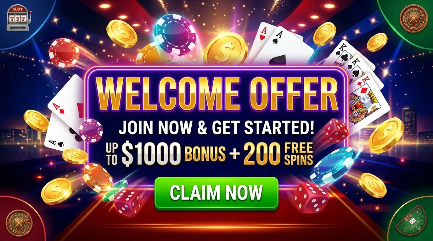 Willkommensangebot bei Bet on red casino