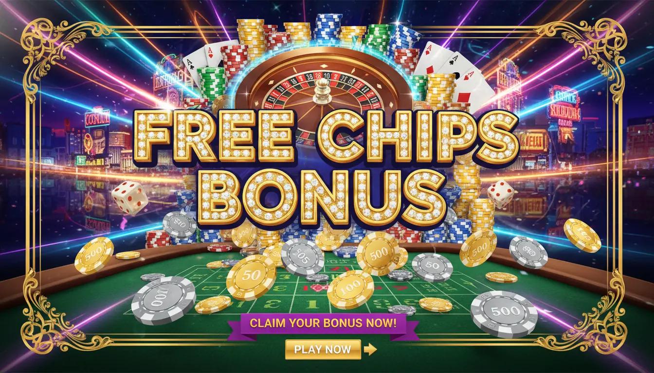 Gratis Chips bei Bet on red casino